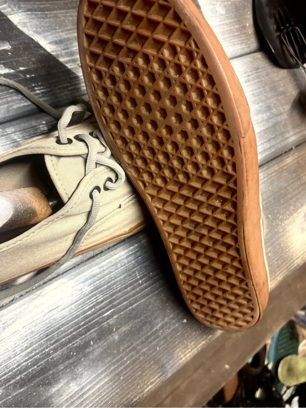 Tan & brown Vans sneakers #skateboarding #classic M9.5